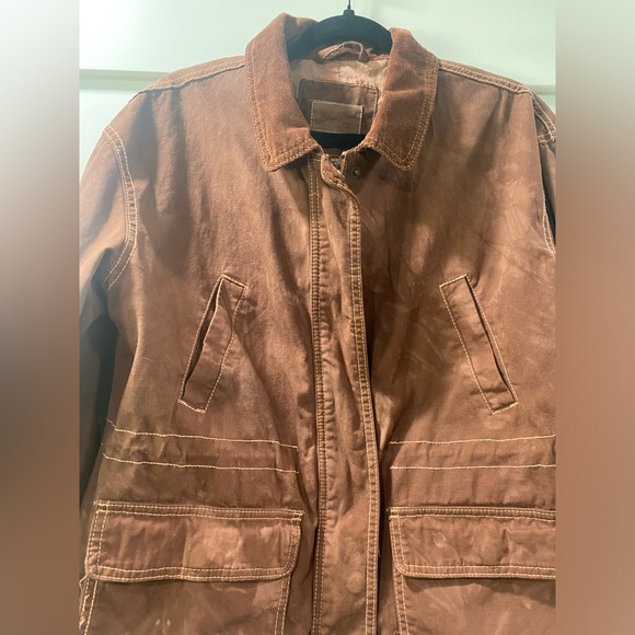 Universal thread brown/rust utility jacket sz L Women's - Picture 3 of 12